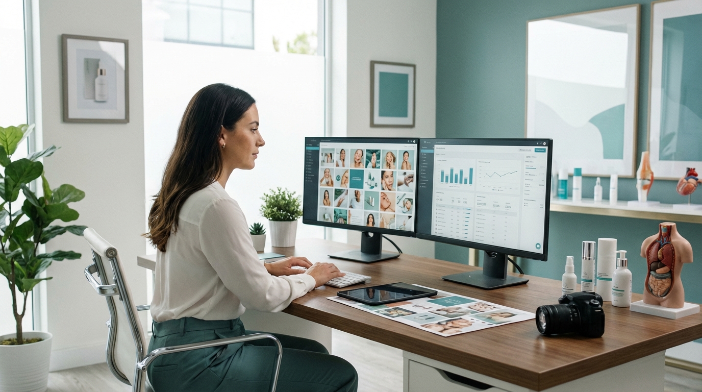 Chirurgie Esthétique & Réseaux Sociaux en 2026 : Le Futur du Marketing - illustration