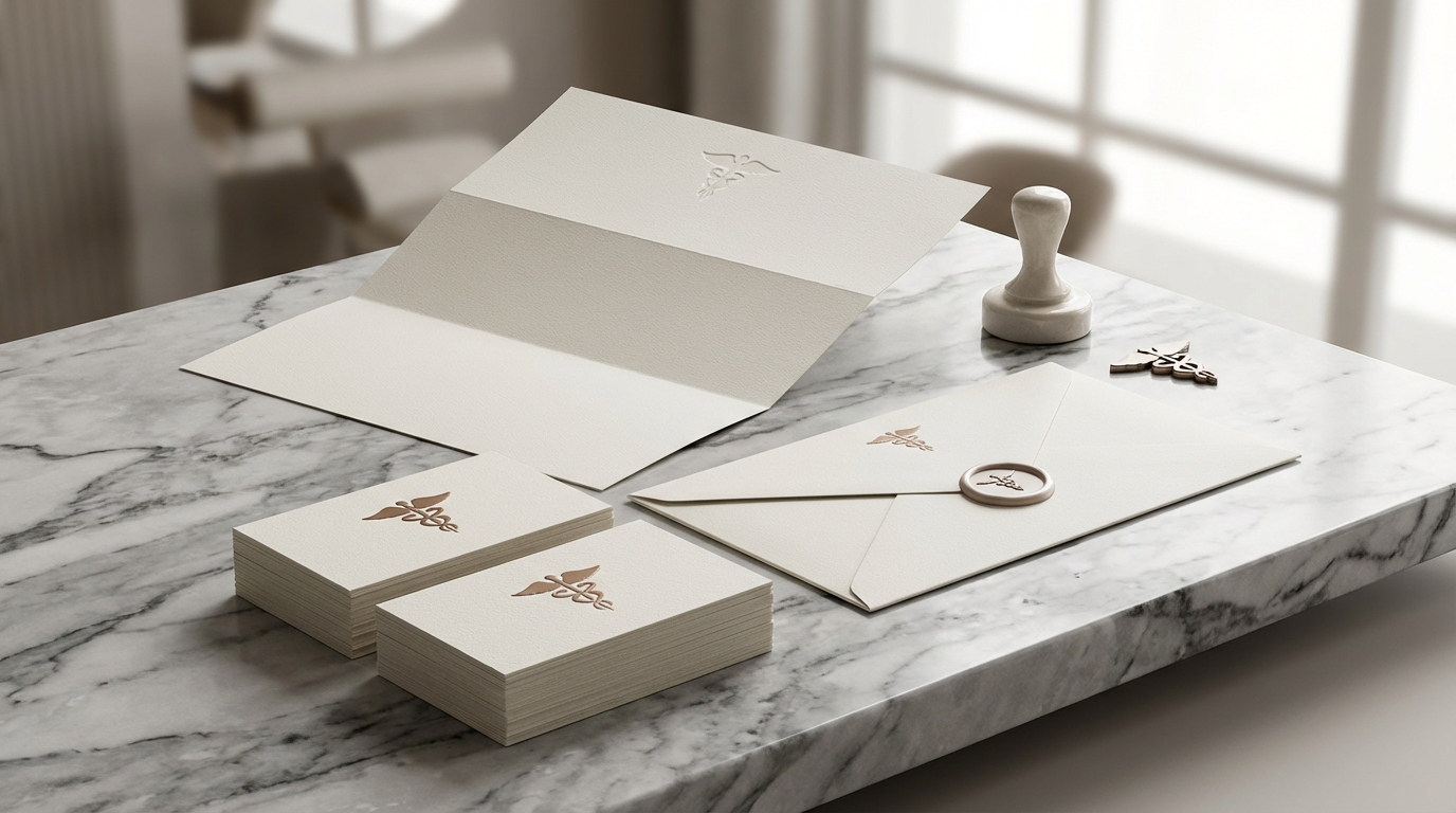 Clinique Esthétique: Branding & Identité Visuelle 2026 - illustration