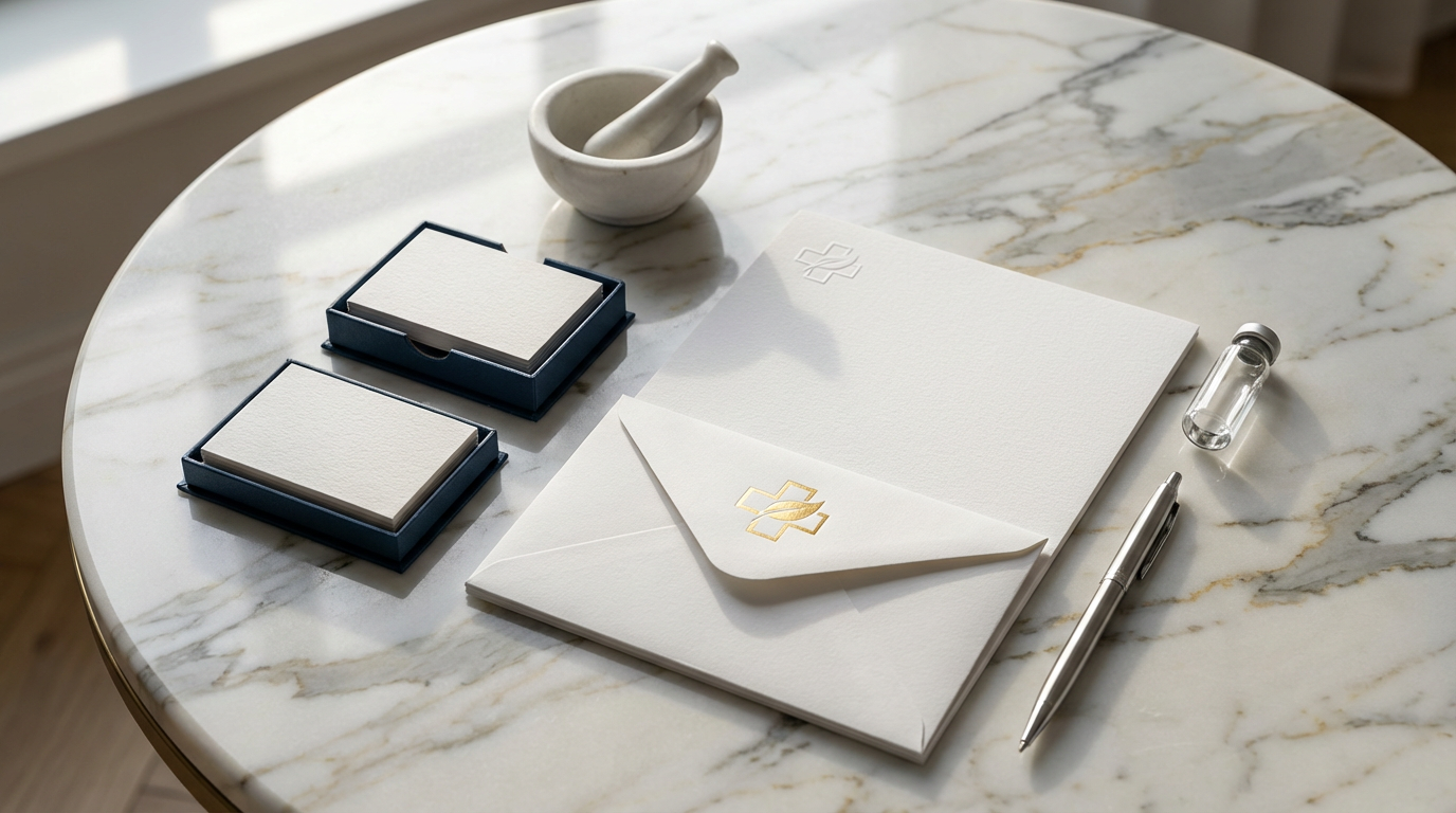 Clinique Esthétique : Branding & Identité Visuelle Révolution 2026 - illustration