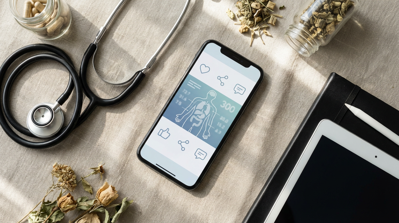 TikTok Médecins : Contenu Viral Santé 2026 - illustration